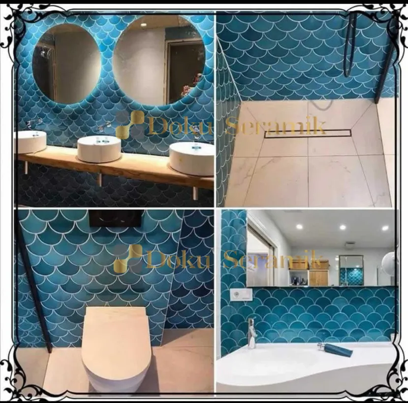 Fish Scale Ceramic - 0049